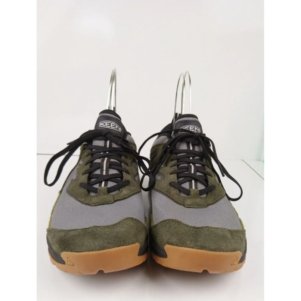 KEEN Hightrail Waterproof Hiking Shoes Grey Green Men's Size 12